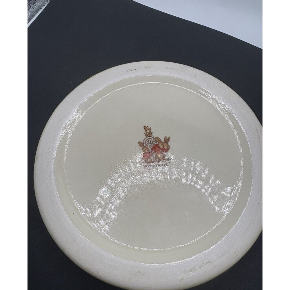 Vintage Royal Doulton Bunnikins Porriger Dish Bowl Mr Pigglys Store - Picture 4 of 8